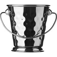 Ведро для картофеля фри «Ведро»;сталь нерж.;330мл;D=6,H=9,L=9см