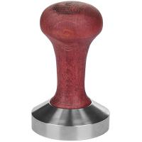 Темпер для кофе;сталь нерж.,дерево;D=57,H=95мм;махагон Темпер для кофе;сталь нерж.,дерево;D=57,H=95мм;махагон