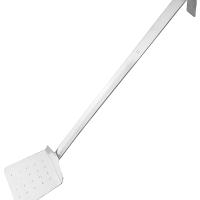 Лопатка перфорированная «Проотель»;сталь нерж.;,L=48/12,B=10см;металлич.