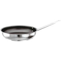 Сковорода (индукция);сталь,тефлон;D=400,H=90,L=725мм;черный,металлич.