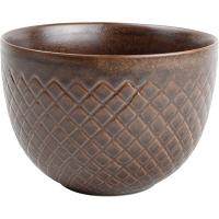 Салатник;фарфор;D=12,H=8см;коричнев.