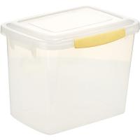 Контейнер для продуктов с крышкой  ;полипроп.;10л;,H=23,L=30,B=22см;прозр.