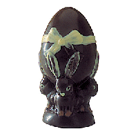 Форма для шоколада «Пасхальное яйцо»[2шт];пластик;,L=155,B=82мм