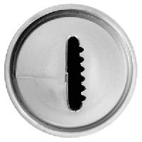 Насадка кондитерская «Широкая полоска»;сталь нерж.;D=22,H=30мм;металлич.