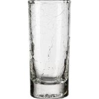 Стопка «Кракле»;стекло;75мл;D=4,H=9см;прозр.