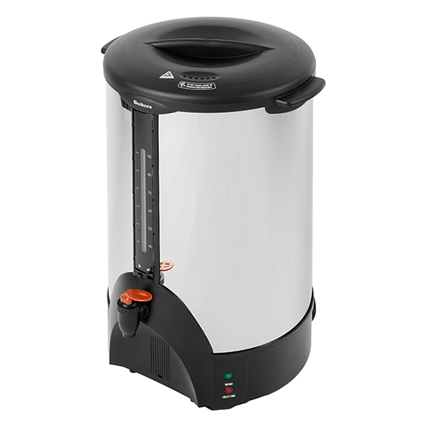 Перколятор «PC 150D»;сталь,пластик;15л;D=30,5,H=57,6см;1,6Квт;металлич.,черный