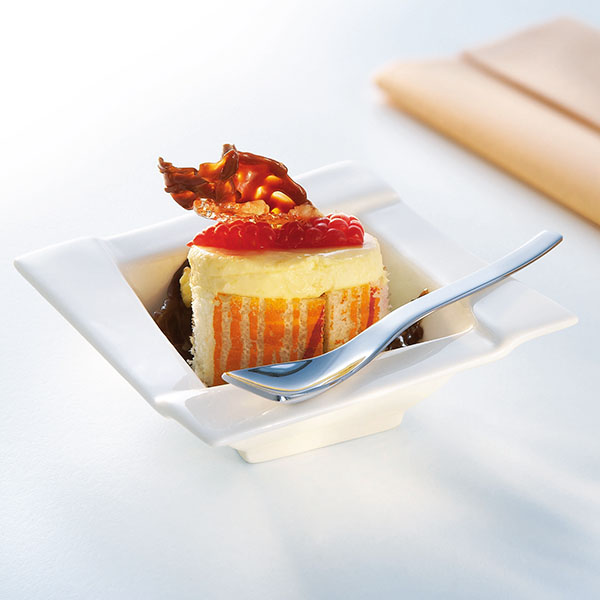 Ложка кофейная «Волюто»;сталь нерж.;,L=11,5см;металлич.