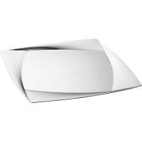 Блюдо сервировочное «Луки» для презентаций квадратное;сталь нерж.;,L=30,B=30см;серебрист.