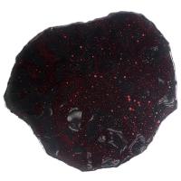 Тарелка «Космос»;стекло;D=22см;черный