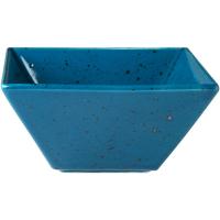 Салатник «Буфет»;фарфор;,L=9,B=9см;бирюз.