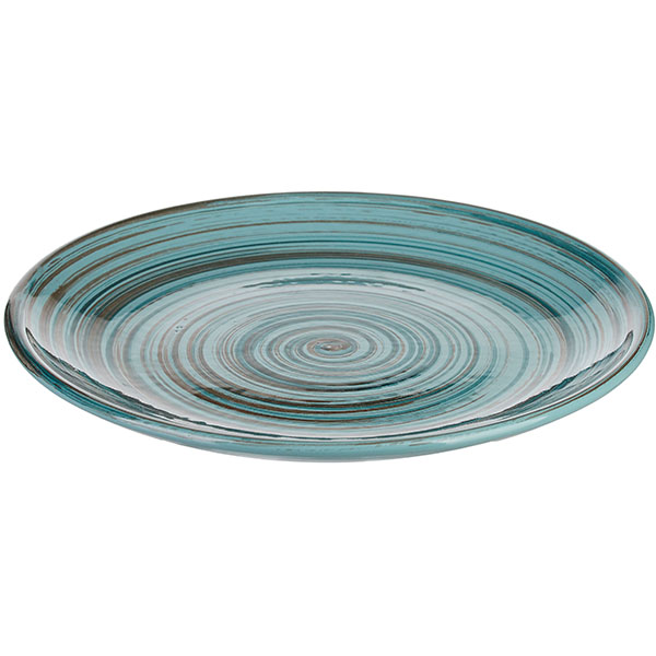 Тарелка «Скандинавия» мелкая;керамика;D=22,H=2см;голуб.