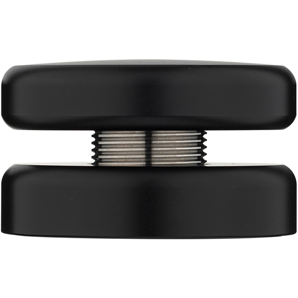 Темпер для кофе;сталь нерж.,пластик;D=58,H=40мм;черный