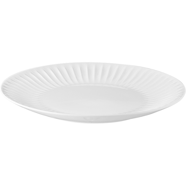 Тарелка «Ригби» мелкая;фарфор;D=26,5см;белый