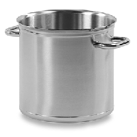 Кастрюля с ручк.б/кр.;сталь нерж.;36л;D=36см;металлич.