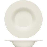 Тарелка глубокая «Пьюрити»;эко-кост. фарф.;200мл;D=200,H=36мм;белый