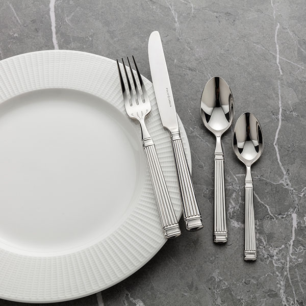 Ложка столовая «Кэролин»;сталь нерж.;,L=21,2см;металлич.