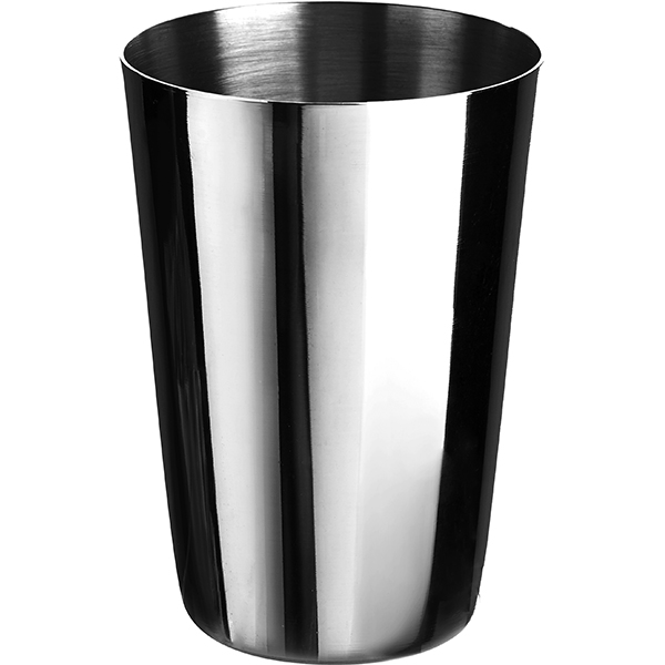 Стакан для шейкера «Бостон»;сталь нерж.;0,9л;D=92,H=175мм;серебрист.