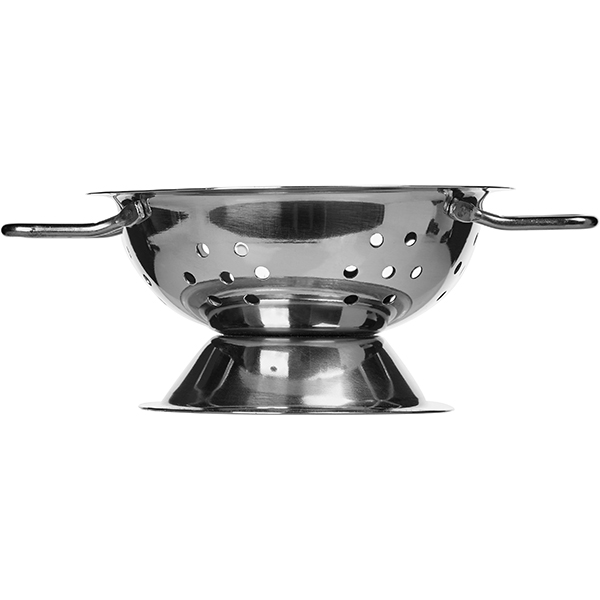 Емкость для закусок «Проотель» дуршлаг-мини;сталь нерж.;D=130,H=65мм