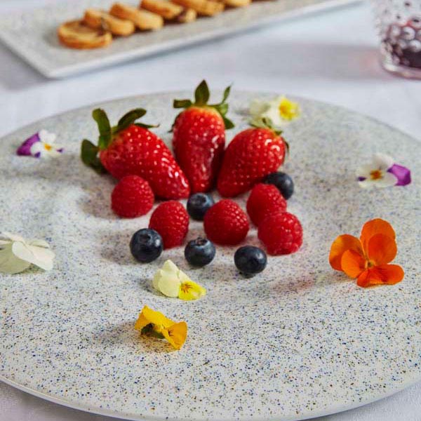 Блюдо сервировочное «Мундо Андалузи»;фарфор;,L=31,B=12см;серый