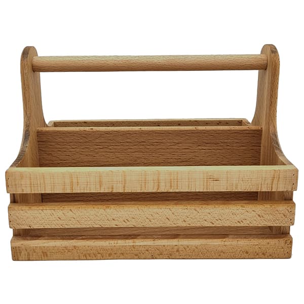 Подставка для мельниц для специй;бук;,H=18,L=24,5,B=16,5см;св. дерево