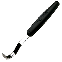 Нож фигурный для масла;сталь нерж.;,L=18,5см