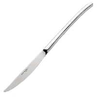 Нож столовый «X-LO»;сталь нерж.;металлич.