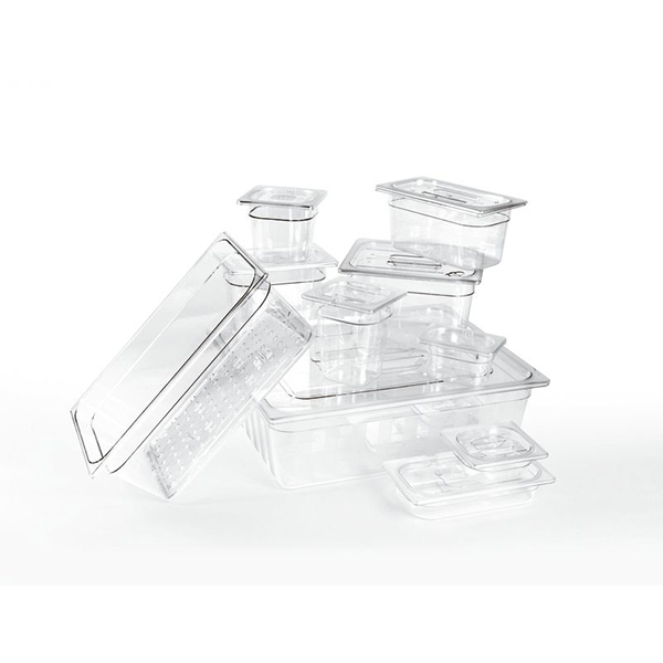 Крышка для гастроемкости GN 1/6;поликарбонат