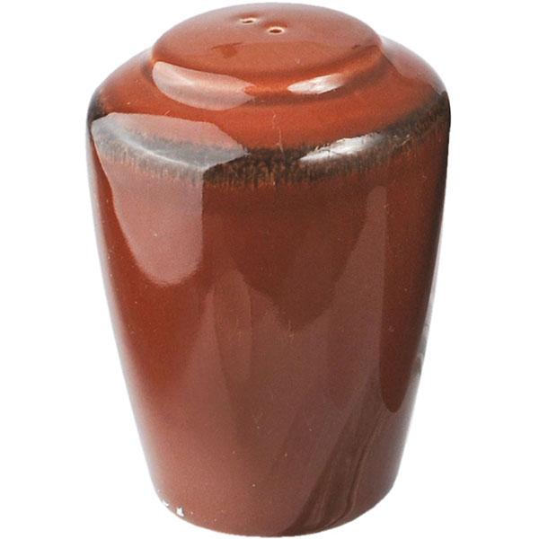 Солонка «Террамеса Мокка»;фарфор;D=40,H=75,B=55мм;тем.корич.