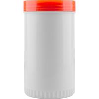 Емкость для сока «Пробар» с крышкой;полипроп.;1л;D=90,H=165мм;белый,в ассорт.