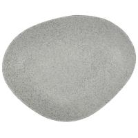 Салатник «Гэлэкси»;фарфор;0,86л;D=250,H=51мм;матовый,свет.-сер.