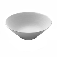 Салатник «Зен»;пластик;1,1л;D=24,8см;белый