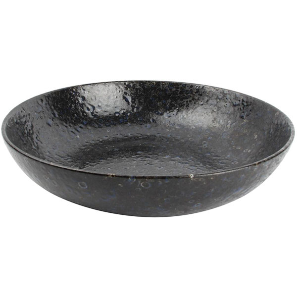 Салатник «Миднайт Даск»;фарфор;D=25,H=6см;черный,синий