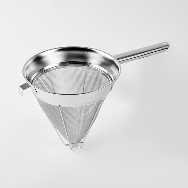 Сито коническое «Шенуа» с ручкой;сталь нерж.;D=25,H=25,5,L=47см