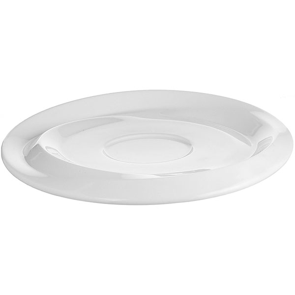 Блюдце «Нами»;фарфор;D=177/57,H=23мм;белый