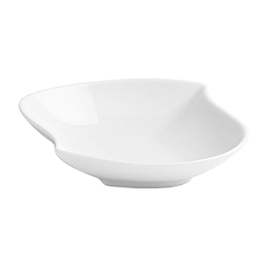 Салатник «Мини Пати»;фарфор;,H=3,L=12,B=11см;белый