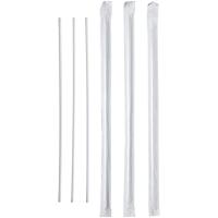 Трубочки без сгиба в инд.упаковке[800шт];полипроп.;D=3,L=210мм;белый