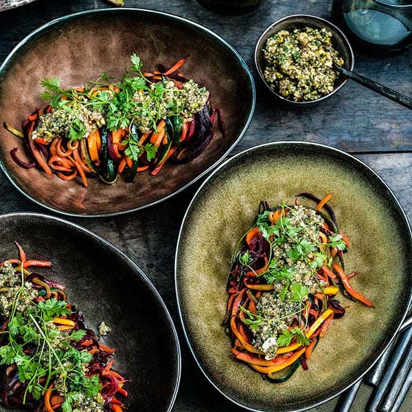 Блюдо «Пьюр» глубокое;керамика;D=32,H=5см;серый