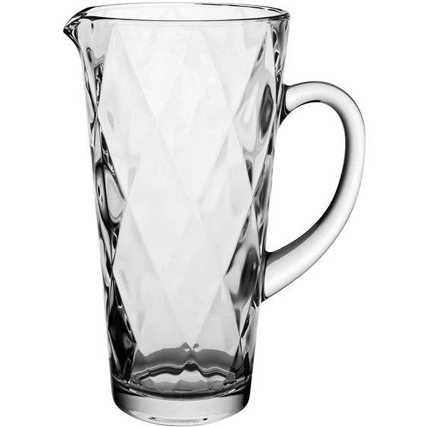 Кувшин «Кончерто»;стекло;1,2л;D=11,5,H=22,L=16,5см