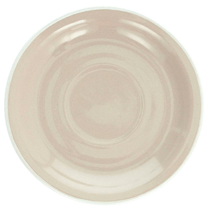 Блюдце «Колорс»;фарфор;D=15см;серый