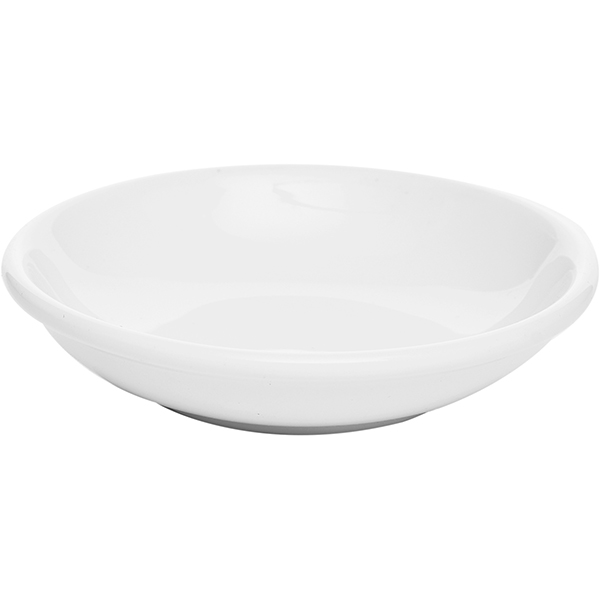 Блюдце д/соуса «Монако Вайт»;фарфор;75мл;D=10,5см;белый