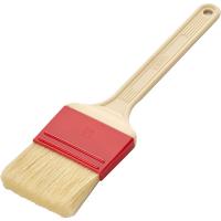 Кисточка кондитерская;пластик,щетина натур.;,L=235/50,B=60мм;бежев.,красный