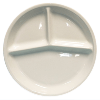 Менажница 3 отделения «Рита»;фарфор;D=25,5см