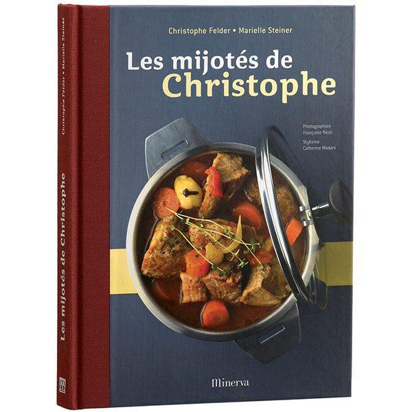 Книга (на французском) «Les mijotes de christophe»;бумага;,L=30,B=21,5см;разноцветн.