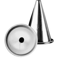 Насадка кондитерская «Круг»;сталь нерж.;D=35/5,H=45мм;металлич.