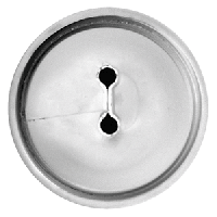 Насадка кондитерская «Двойная нить»;сталь нерж.;D=22/8,H=38мм;металлич.