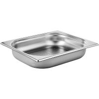 Гастроемкость (1/2) перфорированная;сталь нерж.;,H=65,L=325,B=265мм;металлич.