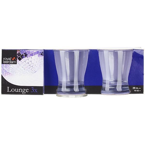 Бокал для бренди «Lounge» набор[3шт];стекло;290мл