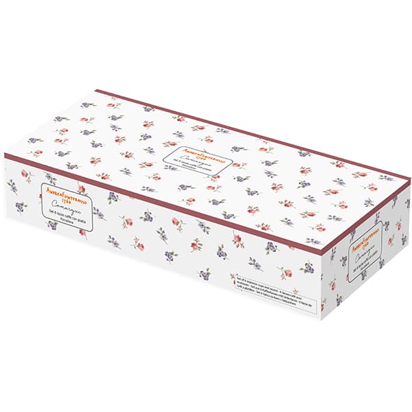 Набор посуды «Поэма Камарг» чайная пара (чашка + блюдце)[4шт];фарфор;260мл;D=9/15,H=7см;белый,розов.