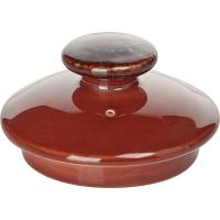 Крышка для чайника «Террамеса Мокка»;фарфор;D=85мм;тем.корич. Крышка для чайника «Террамеса Мокка»;фарфор;D=85мм;тем.корич.