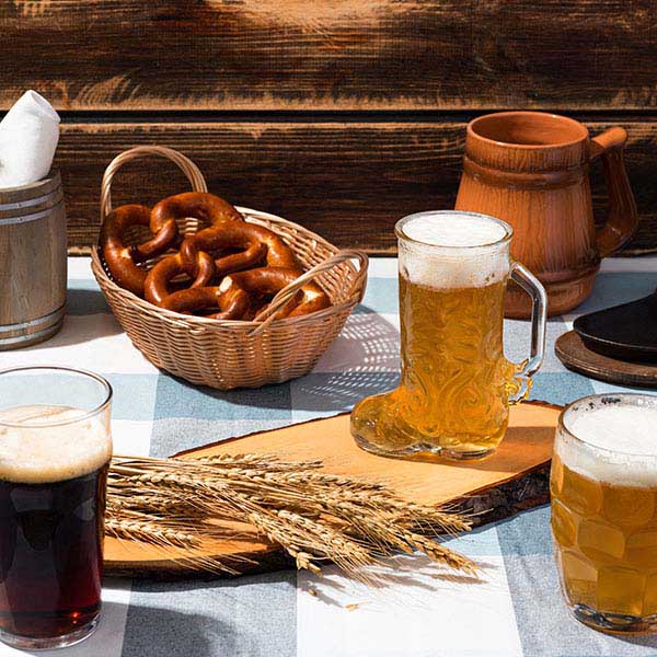 Кружка для пива «Глиняная»;керамика;1,2л;D=11,H=15,L=19см;коричнев.